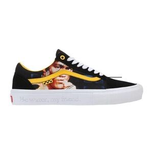 Men’s 9.5 - VANS OLD Skool x Bruce Lee Skate Sneakers Black/Yellow